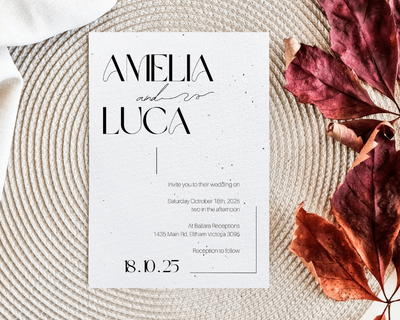 Eco-Friendly Weddings: How Our Plantable Weddings Collection Brings Nature to Your Big Day 🌱💍 - Plantacard