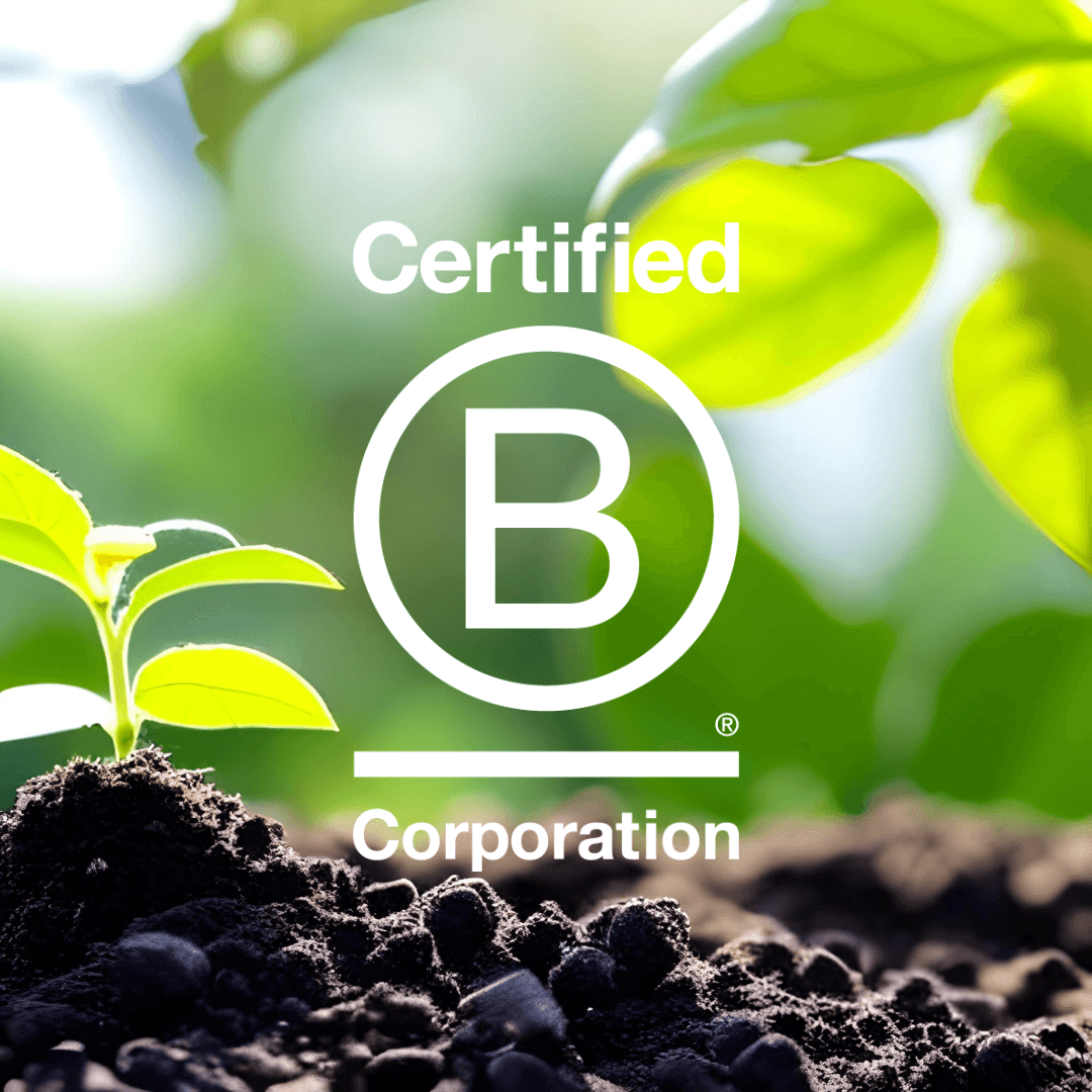 🌍 Proudly B Corp Certified - Making a Positive Impact 🌱 - Plantacard