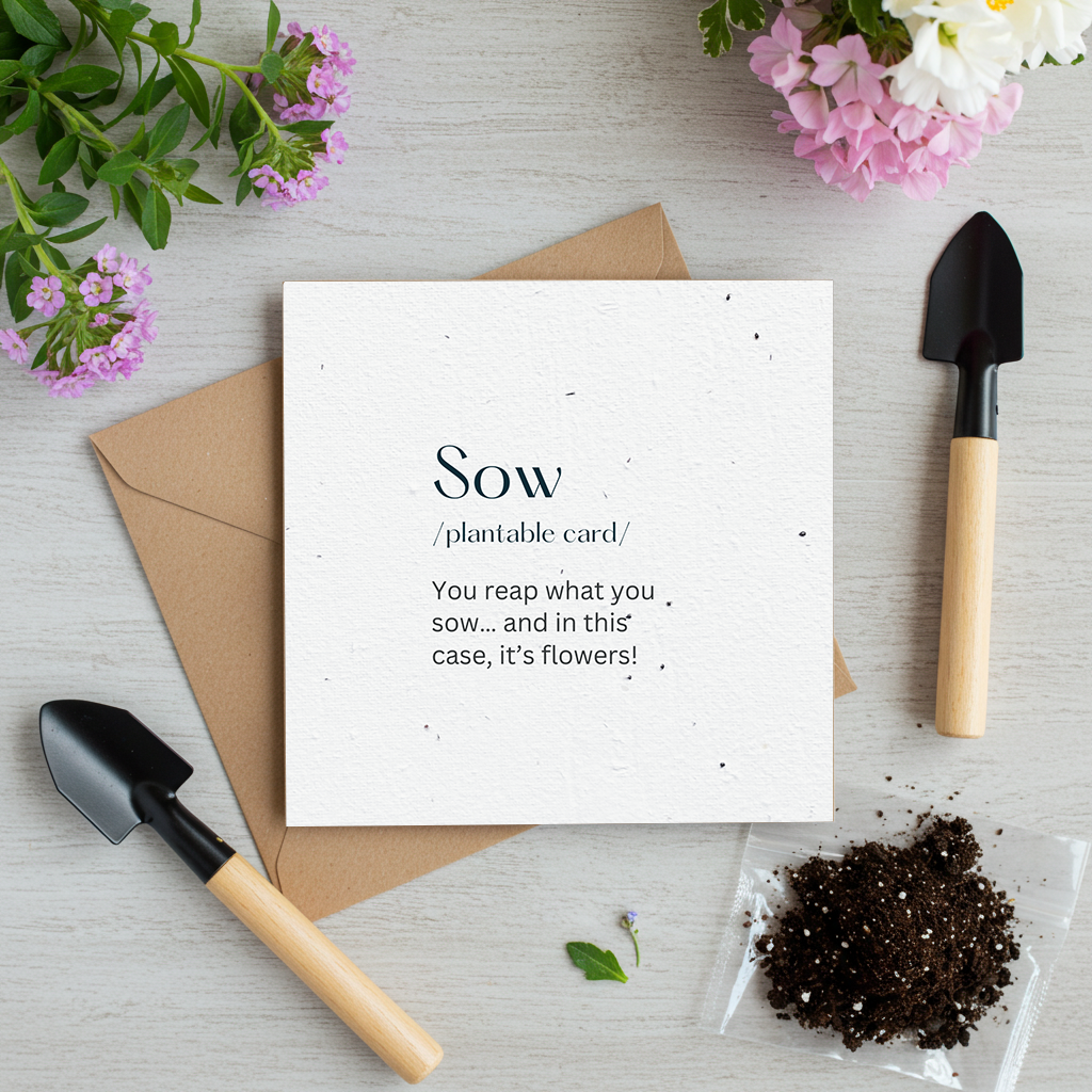 SOW🌱Plantacard 10pk (Mixed Flowers)