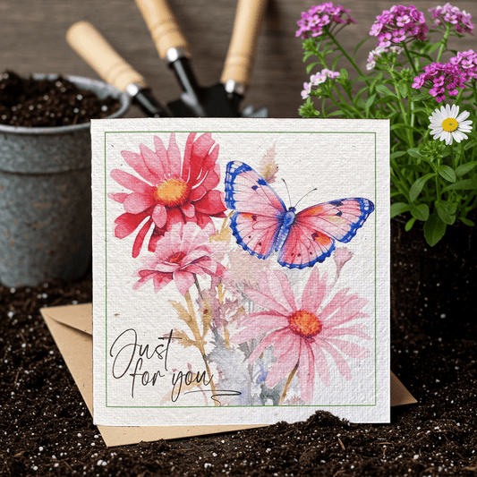 Just For You Plantable Card - Plantacard