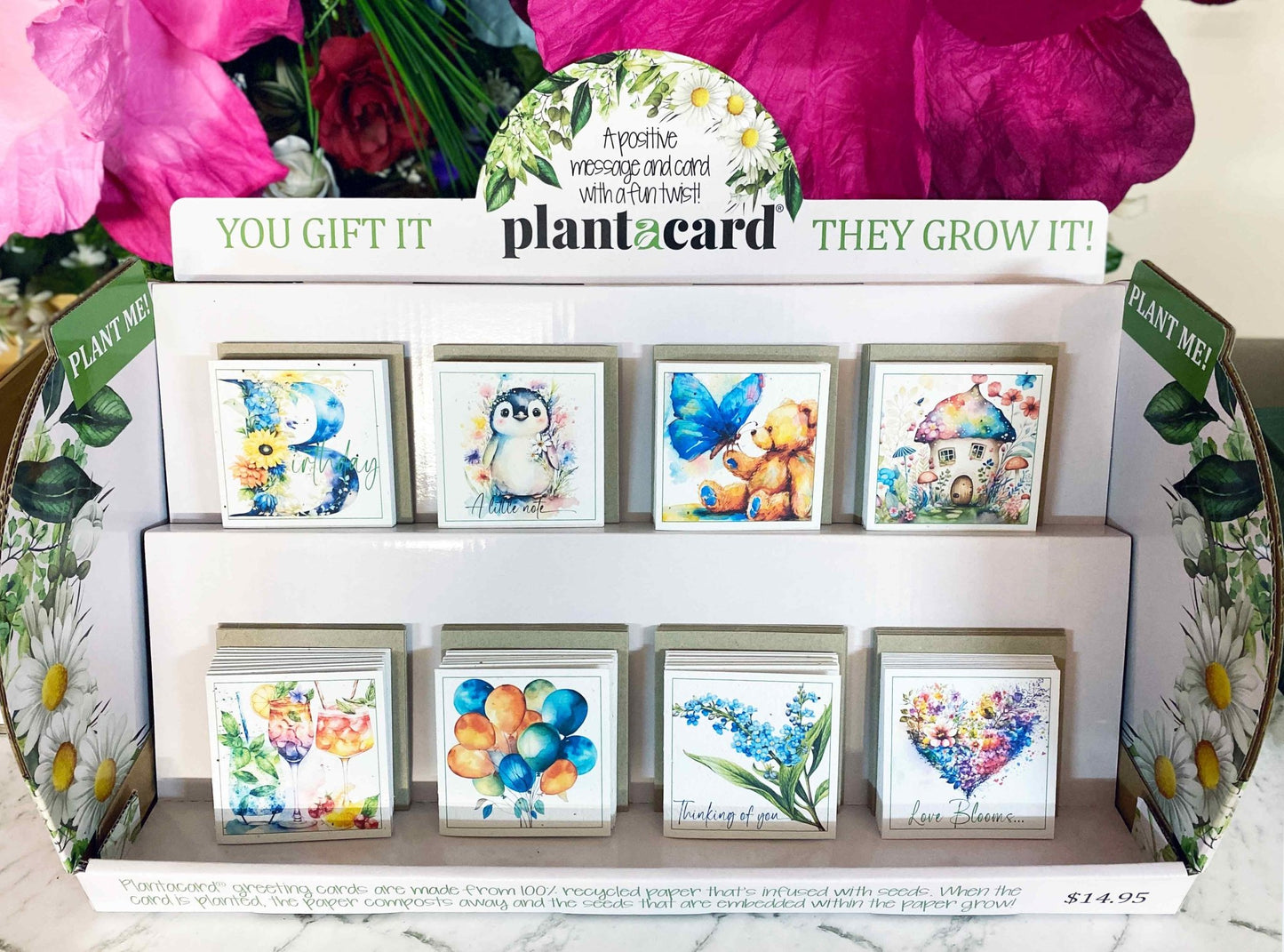 New Stockists: Plantacard Retail Kit With FREE Display Stand (KIT80) - Plantacard