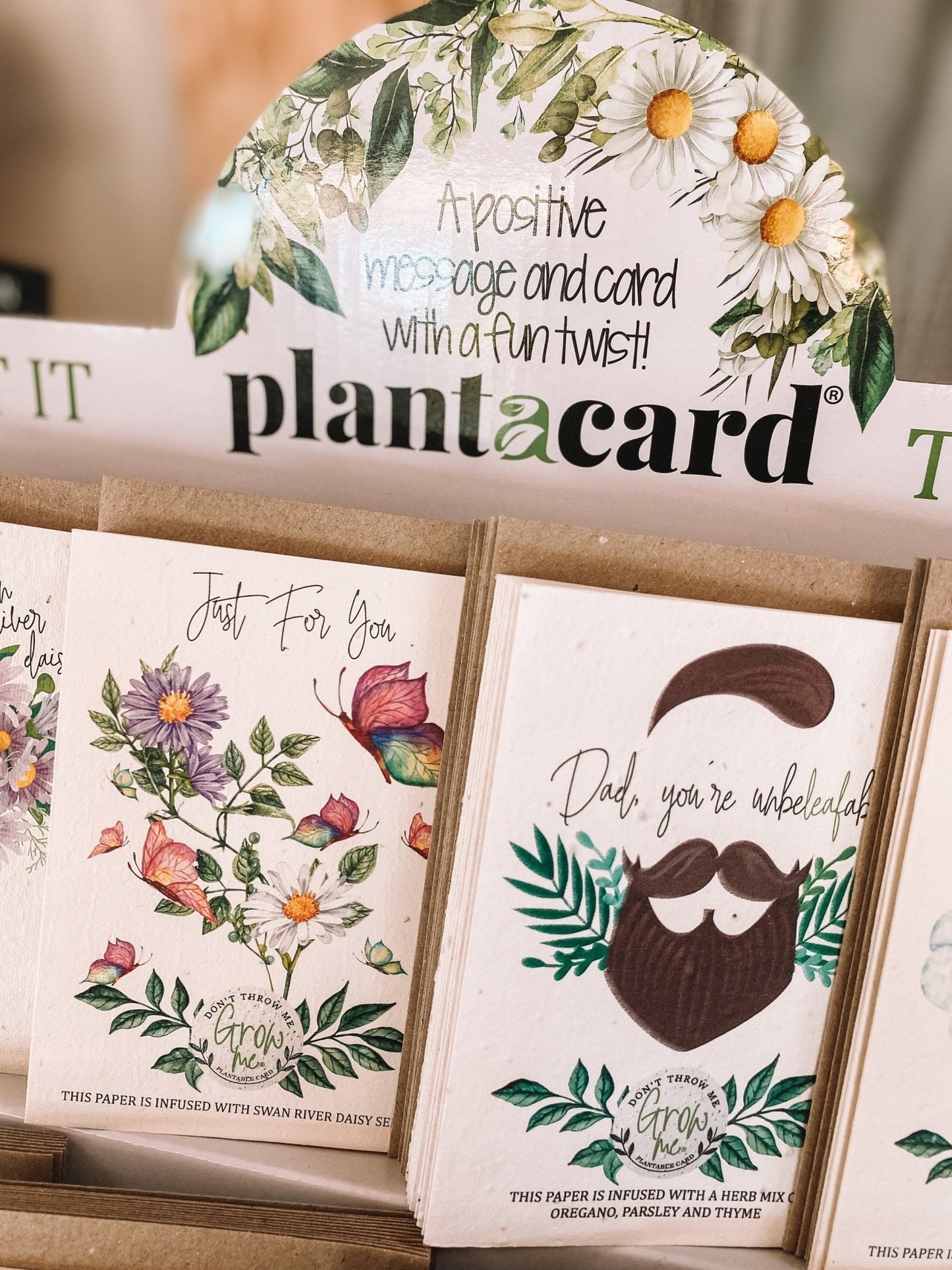 New Stockists: Plantacard Retail Kit With FREE Display Stand (KIT80) - Plantacard