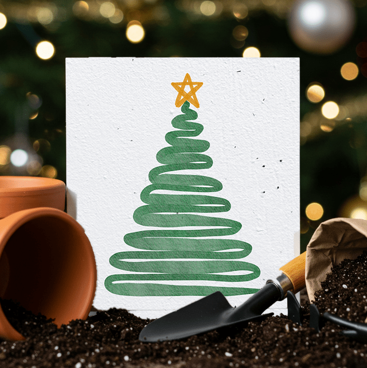 Plantable Christmas Cards (min order 25) - Plantacard