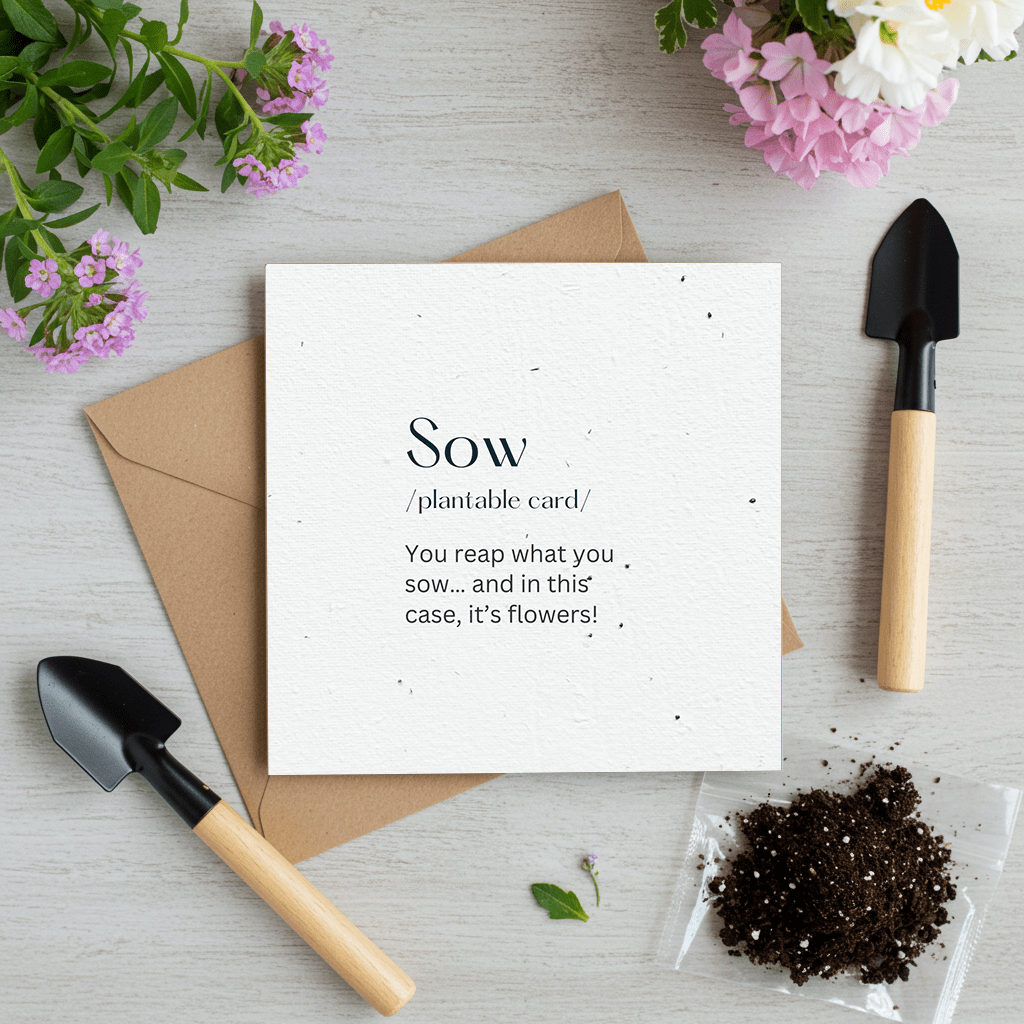 SOW🌱Plantacard 10pk (Mixed Flowers) - Plantacard
