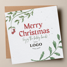 DFY Christmas 02 - 100mm Square Flat Card