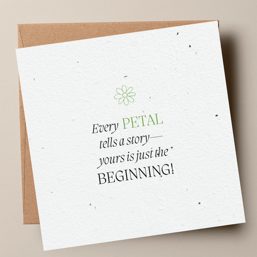 PETAL Plantable Card