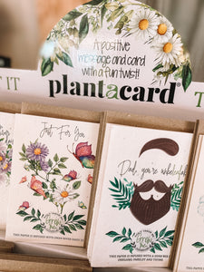 New Stockists: Plantacard Retail Kit With FREE Display Stand (KIT100)