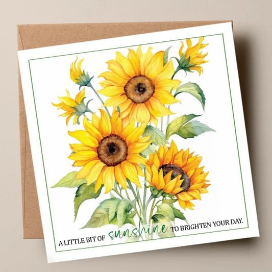 A LITTLE BIT OF SUNSHINE🌱Plantacard 10pk (Mixed Flowers) - Plantacard