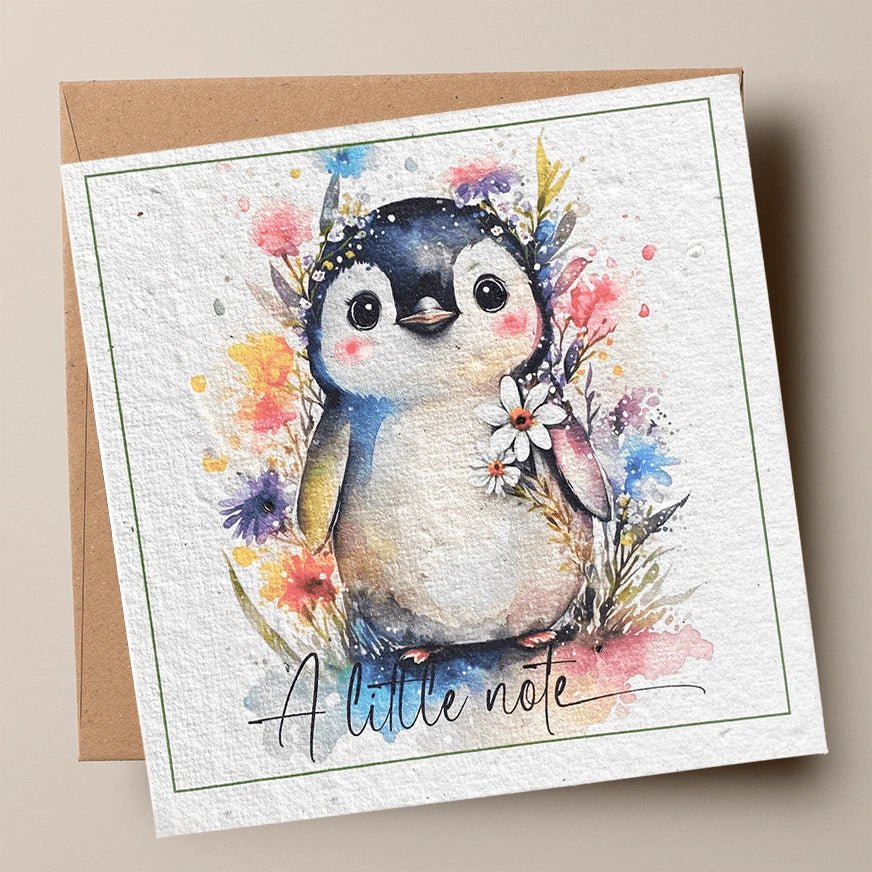 A Little Note Plantable Card - Plantacard