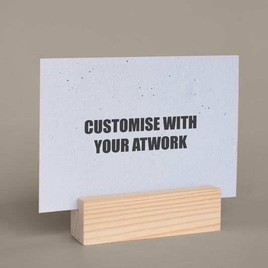 Custom Flat Cards - Small 135mm x 80mm - Plantacard