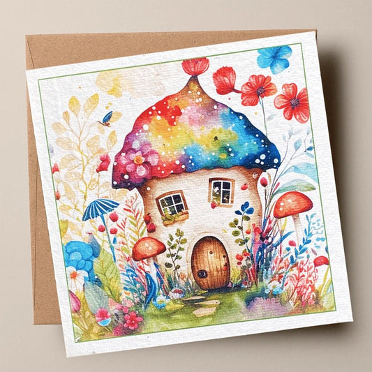 Enchanting Home Plantable Card - Plantacard