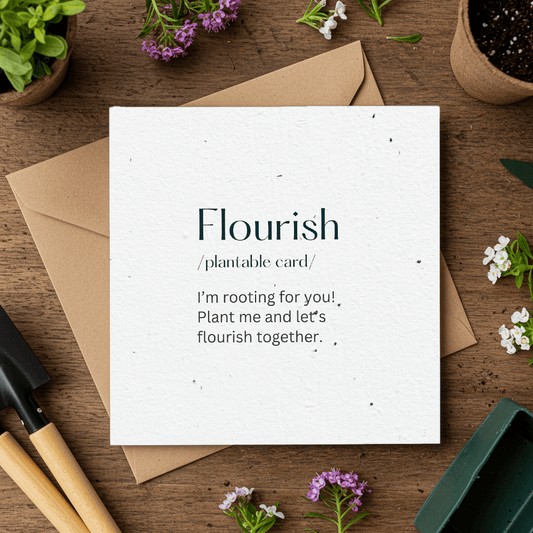 FLOURISH🌱Plantacard 10pk (Mixed Flowers) - Plantacard