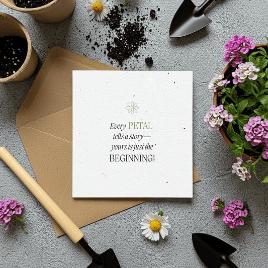 PETAL🌱Plantacard 10pk (Mixed Flowers) - Plantacard