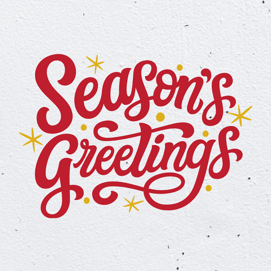 Season's Greetings🌱Plantacard 10pk (Native Flower Mix) - Plantacard