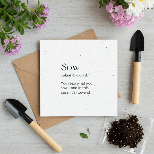 SOW🌱Plantacard 10pk (Mixed Flowers) - Plantacard