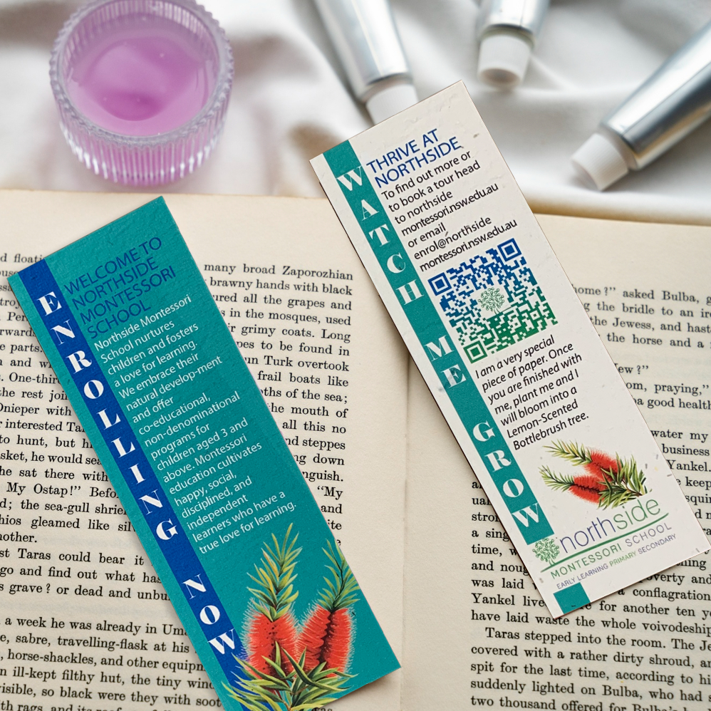 Bookmarks - 150mm x 50mm